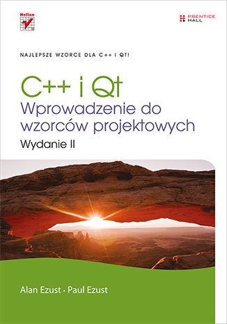 Okładka:C++ i Qt. Wprowadzenie do wzorców projektowych. Wydanie II 