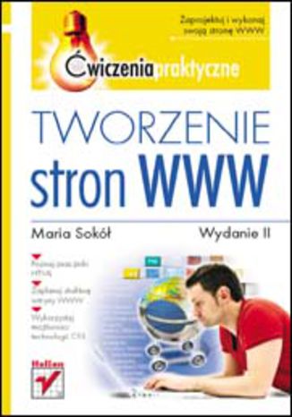 Okładka książki/ebooka Tworzenie stron WWW. Ćwiczenia praktyczne. Wydanie II