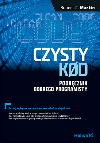 Czysty kod. Podręcznik dobrego programisty  Robert C. Martin - okładka ebooka