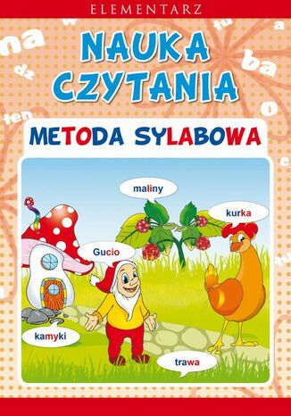 Okładka książki/ebooka Nauka czytania. Metoda sylabowa. Elementarz