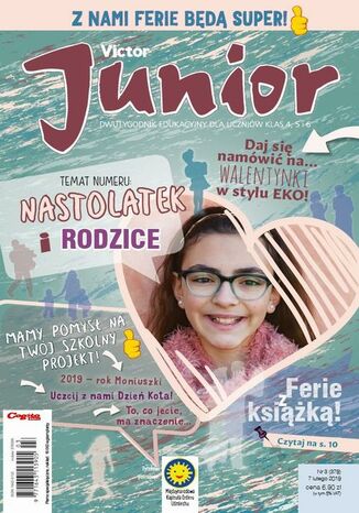 Okładka książki/ebooka Victor Junior nr 3 (379) 7 lutego 2019