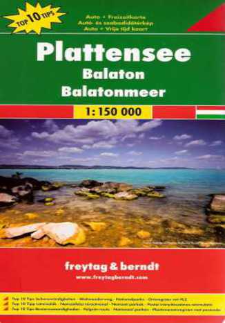Okładka książki Balaton. Mapa Freytag & Berndt / 1:150 000