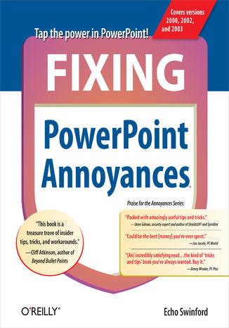 Okładka książki/ebooka Fixing PowerPoint Annoyances. How to Fix the Most Annoying Things About Your Favorite Presentation Program