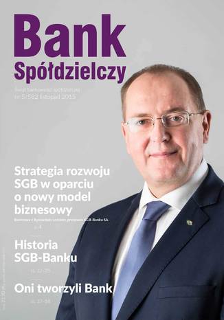 Okładka książki/ebooka Bank Spółdzielczy nr 5/582, listopad 2015