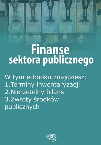 Okładka książki/ebooka Finanse sektora publicznego, wydanie listopad 2015 r
