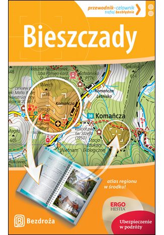 Okładka książki/ebooka Bieszczady. Przewodnik-celownik. Wydanie 1