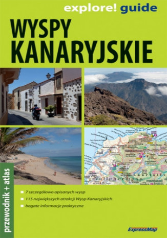 Okładka książki/ebooka Wyspy Kanaryjskie 2w1 przewodnik ExpressMap