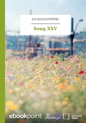Okładka książki/ebooka Song XXV