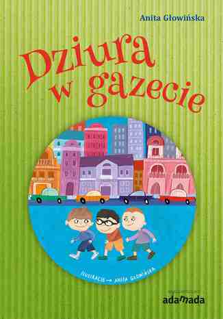 Okładka książki/ebooka Dziura w gazecie