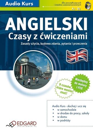 Okładka książki/ebooka Angielski Czasy z ćwiczeniami
