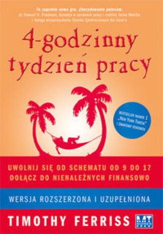 Okładka książki/ebooka 4-godzinny tydzień pracy