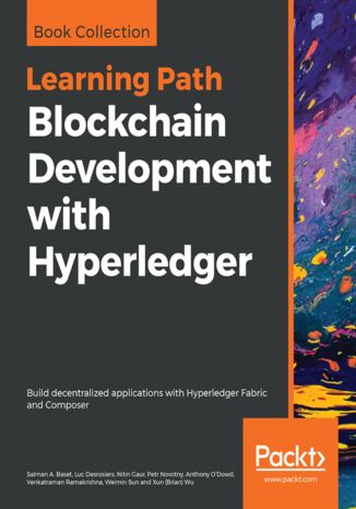 Okładka książki/ebooka Blockchain Development with Hyperledger