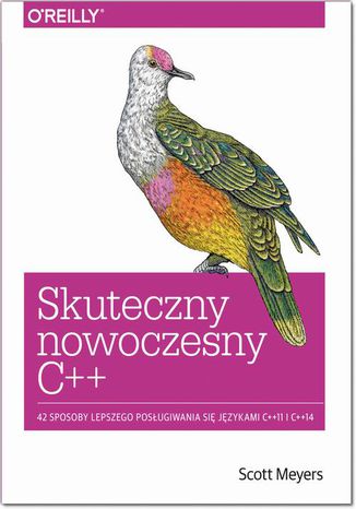 OkÅadka ksiÄÅ¼ki/ebooka Skuteczny nowoczesny C++. 42 sposoby lepszego posÅugiwania siÄ jÄzykami C++11 I C++14