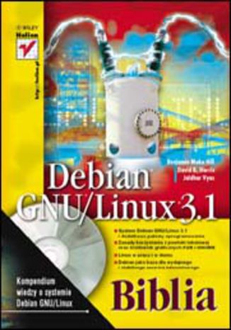 Okładka książki/ebooka Debian GNU/Linux 3.1. Biblia