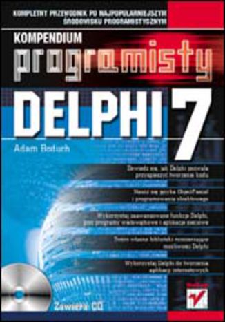 Delphi 7. Kompendium programisty Adam Boduch - okładka audiobooka MP3