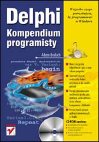 Delphi. Kompendium programisty Adam Boduch - okładka audiobooka MP3