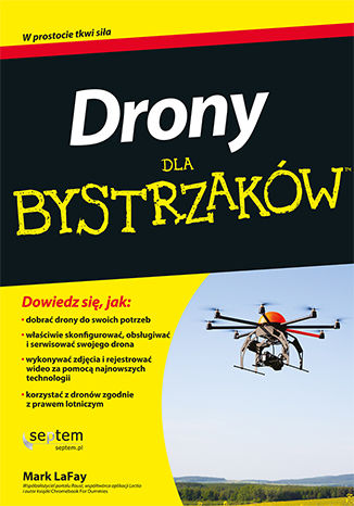 Okładka:Drony dla bystrzaków 