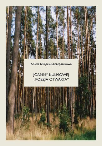 Okładka książki/ebooka Joanny Kulmowej