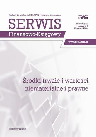 Okładka książki/ebooka Środki trwałe i wartości niematerialne i prawne