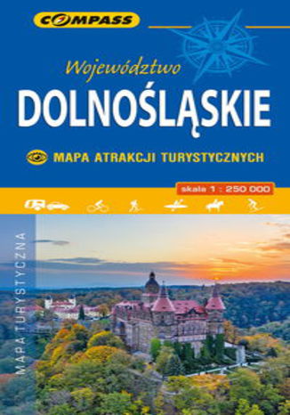 Okładka książki/ebooka Województwo Dolnośląskie - Mapa Atrakcji Turystycznych