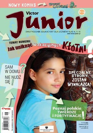 Okładka książki/ebooka Victor Junior nr 16 (366) 9 sierpnia 2018