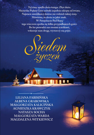 Siedem �ycze� Natasza Socha, Agnieszka Krawczyk, Ma�gorzata Kalici�ska, Liliana Fabisi�ska, Ma�gorzata Warda, A�bena Grabowska, Magdalena Witkiewicz - ok�adka ksi��ki