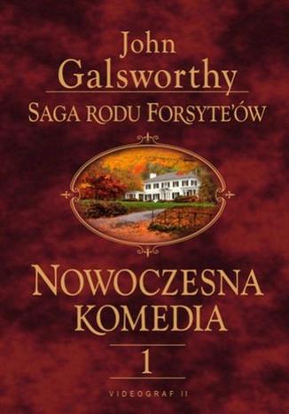 Okładka książki/ebooka Saga rodu Forsyte'ów. Nowoczesna Komedia. t.1. Biała małpa