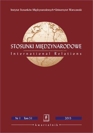 Stosunki Midzynarodowe nr 2(51)/2015 Edward M. Haliak - okadka audiobooks CD