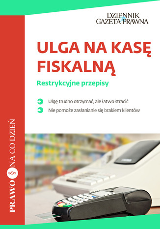 Ulga na kas fiskaln Restrykcyjne przepisy Katarzyna Jdrzejewska - okadka audiobooks CD