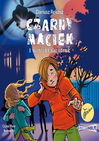 Okładka książki/ebooka Czarny Maciek i wenecki starodruk