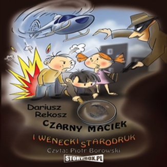 Okładka: Czarny Maciek i wenecki starodruk