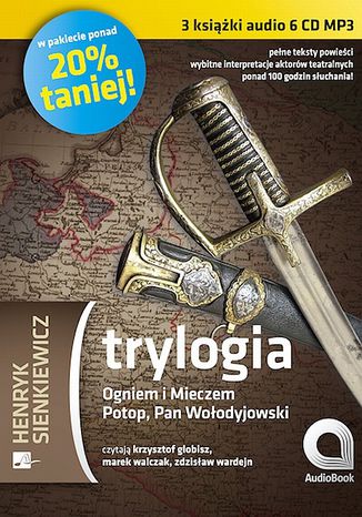 Trylogia Henryk Sienkiewicz - okadka audiobooks CD
