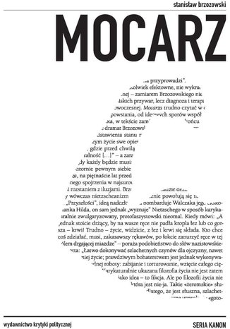 Mocarz Stanisaw Brzozowski - okadka ebooka