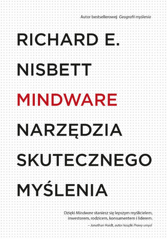 MINDWARE. Narzędzia skutecznego myślenia Richard E. Nisbett - okładka audiobooka MP3