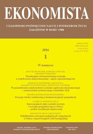 Ekonomista 2016 nr 1