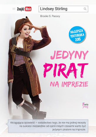Jedyny pirat na imprezie Lindsey Stirling - okadka ebooka