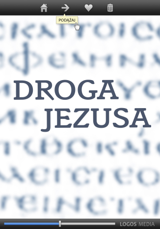 Okładka książki DROGA JEZUSA. Ewangelia według Łukasza, przekład dynamiczny