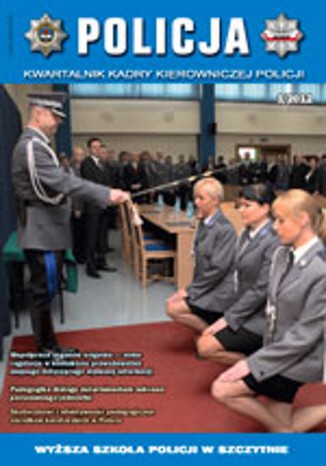 POLICJA, nr 1/2012. Kwartalnik Kadry Kierowniczej Policji Praca zbiorowa - okadka audiobooks CD