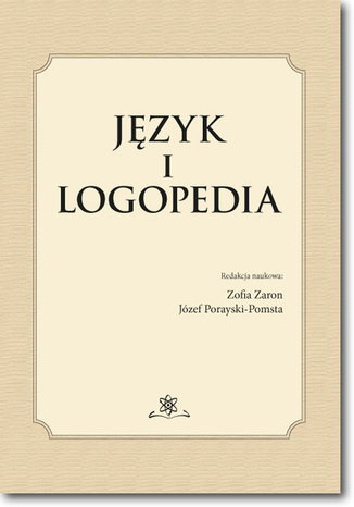 Jzyk i logopedia Zofia Zaron, Jzef Porayski-Pomsta - okadka audiobooks CD