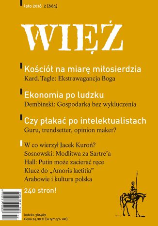 Okładka: Więź 2/2016