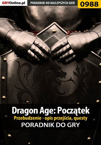 Okładka:Dragon Age: Początek - Przebudzenie - poradnik do gry 