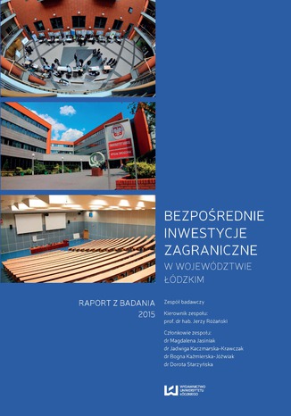 Bezpośrednie inwestycje zagraniczne w województwie łódzkim Jerzy Różański - okładka audiobooks CD