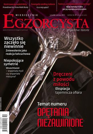Okładka: Miesięcznik Egzorcysta. Czerwiec 2013