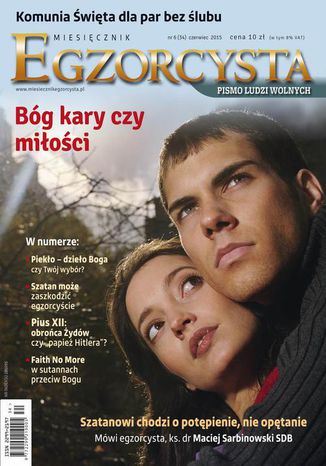 Okładka: Miesięcznik Egzorcysta. Czerwiec 2015
