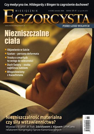 Okładka: Miesięcznik Egzorcysta. Czerwiec 2016