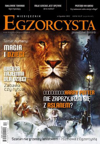 Okładka: Miesięcznik Egzorcysta. Grudzień 2012