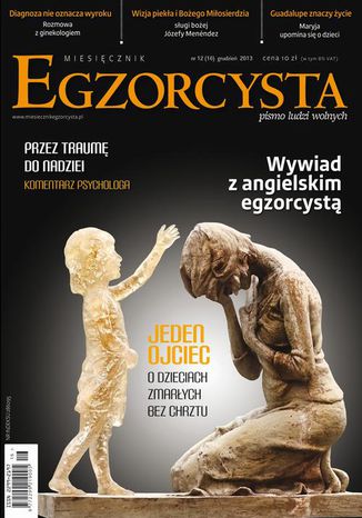 Okładka: Miesięcznik Egzorcysta. Grudzień 2013
