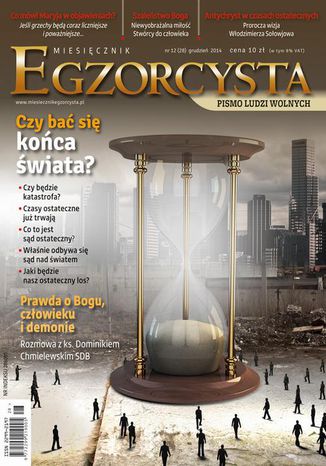 Okładka: Miesięcznik Egzorcysta. Grudzień 2014