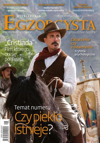 Okładka: Miesięcznik Egzorcysta. Kwiecień 2013