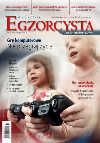 Okładka: Miesięcznik Egzorcysta. Kwiecień 2015